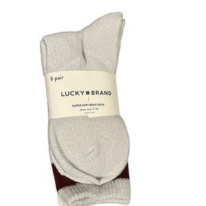 Lucky Brand Super Soft Boot Sock